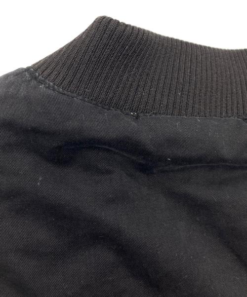 entire studios（エンタイアスタジオ）ENTIRE STUDIOS (エンタイアスタジオ) A-4 BOMBER IRON ブラック サイズ:Mの古着・服飾アイテム