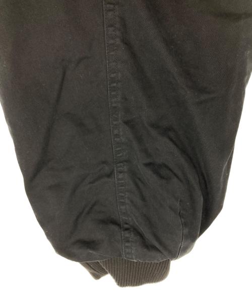 entire studios（エンタイアスタジオ）ENTIRE STUDIOS (エンタイアスタジオ) A-4 BOMBER IRON ブラック サイズ:Mの古着・服飾アイテム