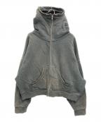 entire studiosエンタイアスタジオ）の古着「FULL ZIP/INK」｜ブラック