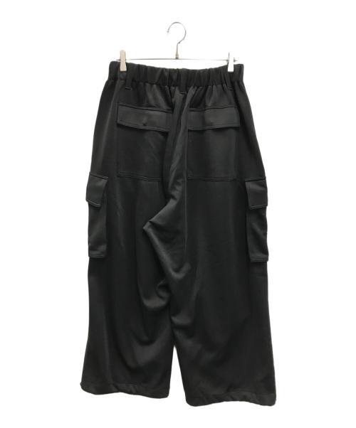 B BALLSY（ボールジィ）B BALLSY (ボールジィ) ジャージーカーゴパンツ ブラック サイズ:Mの古着・服飾アイテム