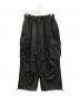 B BALLSY（ボールジィ）の古着「ジャージーカーゴパンツ」｜ブラック