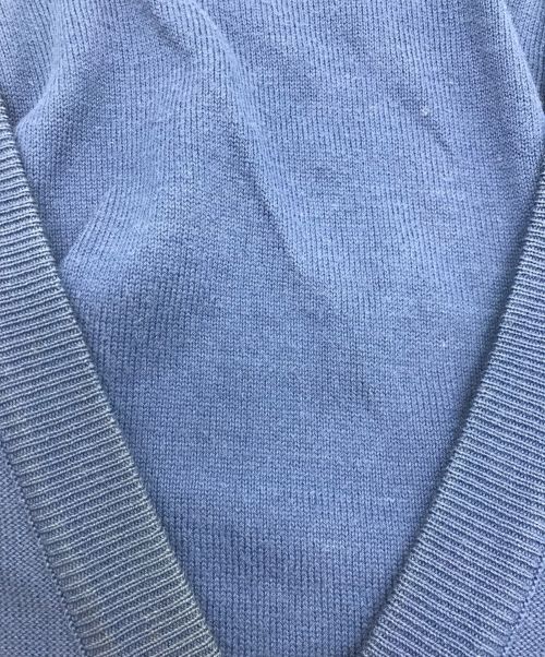 Maison Margiela（メゾンマルジェラ）Maison Margiela (メゾンマルジェラ) エルボーパッチカーディガン ネイビー サイズ:Sの古着・服飾アイテム
