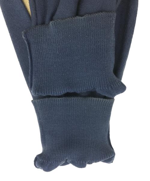 Maison Margiela（メゾンマルジェラ）Maison Margiela (メゾンマルジェラ) エルボーパッチカーディガン ネイビー サイズ:Sの古着・服飾アイテム