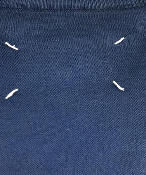 Maison Margiela（メゾンマルジェラ）Maison Margiela (メゾンマルジェラ) エルボーパッチカーディガン ネイビー サイズ:Sの古着・服飾アイテム