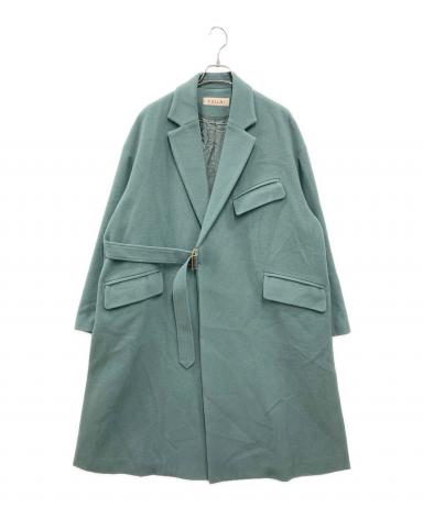 CULLNI コート　ダークグリーン 中古・古着通販】CULLNI (クルニ) タイロッケンコート グリーン サイズ