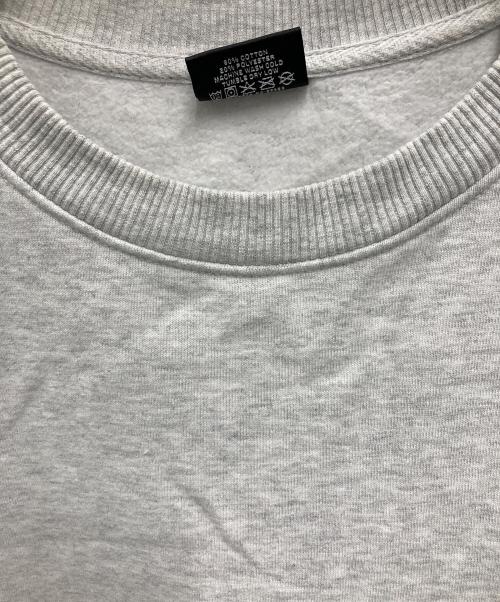 stussy（ステューシー）stussy (ステューシー) 袖刺繍スウェット グレー サイズ:Mの古着・服飾アイテム