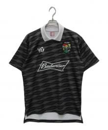 WASTED YOUTH×BUDWEISER（ウェイステッドユース×バドワイザー）の古着「Soccer Game Shirt」｜ブラック