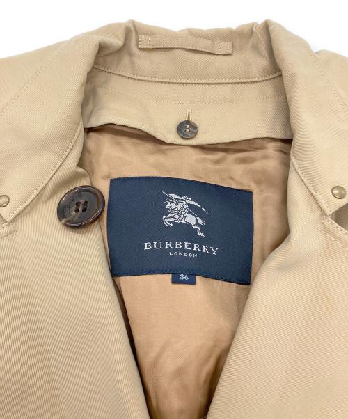 BURBERRY LONDON（バーバリーロンドン）BURBERRY LONDON (バーバリーロンドン) ライナー付シングルトレンチコート ベージュ サイズ:36の古着・服飾アイテム