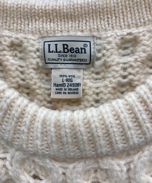 L.L.Bean（エルエルビーン）L.L.Bean (エルエルビーン) ヘリテージ・セーター ホワイト サイズ:Lの古着・服飾アイテム