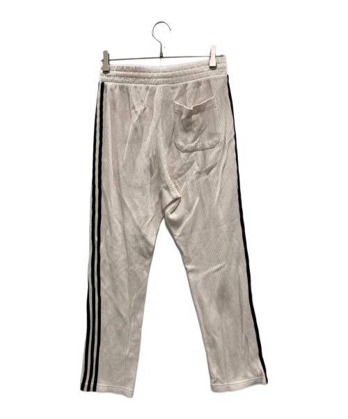 adidas Originals（アディダスオリジナル）adidas originals (アディダスオリジナル) Waffle Beckenbauer Track Pants アイボリー×ブラック サイズ:Lの古着・服飾アイテム