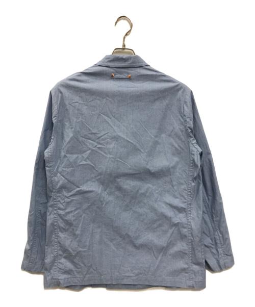 Traditional Weatherwear（トラディショナルウェザーウェア）Traditional Weatherwear (トラディショナルウェザーウェア) NEW TUFTON DOUBLE JKT(ニュー タフトン ダブル ジャケット) ブルー サイズ:Sの古着・服飾アイテム