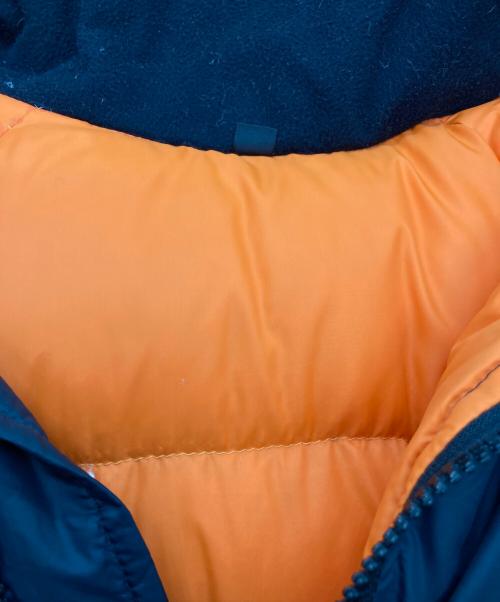 PERTEX（パーテックス）PERTEX (パーテックス) PETER HUTCHINSON (ピーター ハッチンソン) ダウンジャケット ブラック×オレンジ サイズ:Mの古着・服飾アイテム