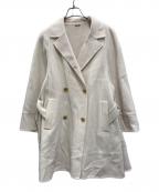 Snidelスナイデル）の古着「リバーフレアコート」｜アイボリー