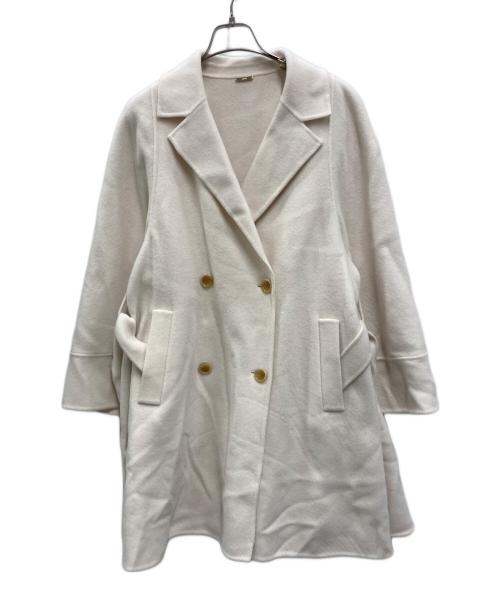 Snidel（スナイデル）Snidel (スナイデル) リバーフレアコート アイボリー サイズ:Mの古着・服飾アイテム