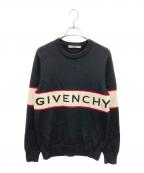 GIVENCHYジバンシィ）の古着「ウールニット」｜ブラック