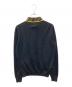 FENDI (フェンディ) Logo Jacquard Neck Knit ブラック サイズ:48：28000円