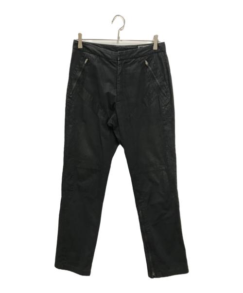 GIANNI VERSACE COUTURE（ジャンニヴェルサーチクチュール）GIANNI VERSACE COUTURE (ジャンニヴェルサーチクチュール) ［古着］ジップデザインパンツ ブラック サイズ:48の古着・服飾アイテム