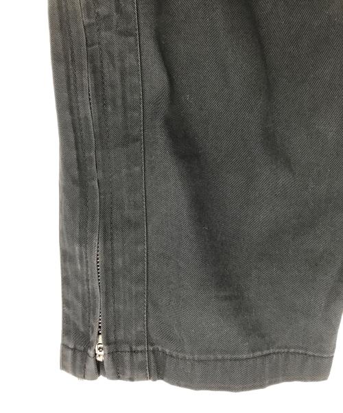 GIANNI VERSACE COUTURE（ジャンニヴェルサーチクチュール）GIANNI VERSACE COUTURE (ジャンニヴェルサーチクチュール) ［古着］ジップデザインパンツ ブラック サイズ:48の古着・服飾アイテム