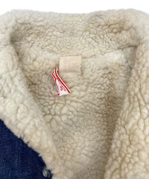 LEVI'S（リーバイス）LEVI'S (リーバイス) ［古着］DENIM BOA JACKET インディゴ サイズ:36の古着・服飾アイテム