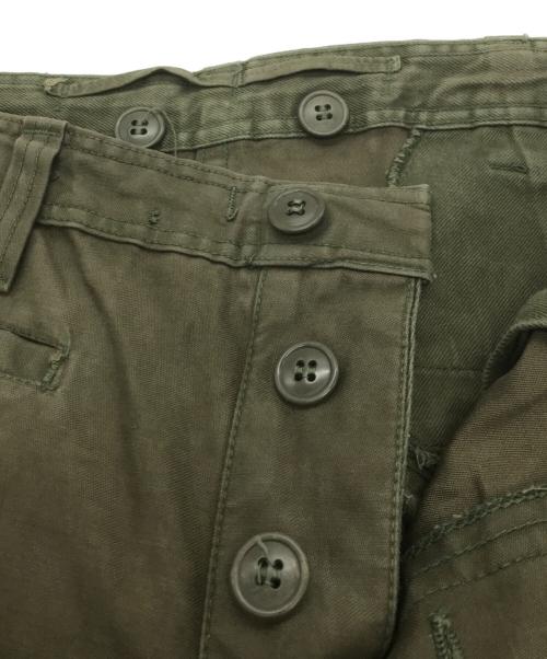 MILITARY（ミリタリー）MILITARY (ミリタリー) ダブルニーパンツ オリーブ サイズ:50の古着・服飾アイテム