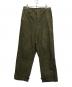MILITARY（ミリタリー）の古着「ダブルニーパンツ」｜オリーブ