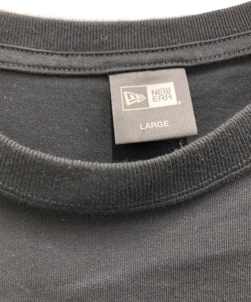 New Era（ニューエラ）New Era (ニューエラ) Yohji Yamamoto pour homme (ヨウジヤマモト プールオム) logo tee ブラック サイズ:4の古着・服飾アイテム