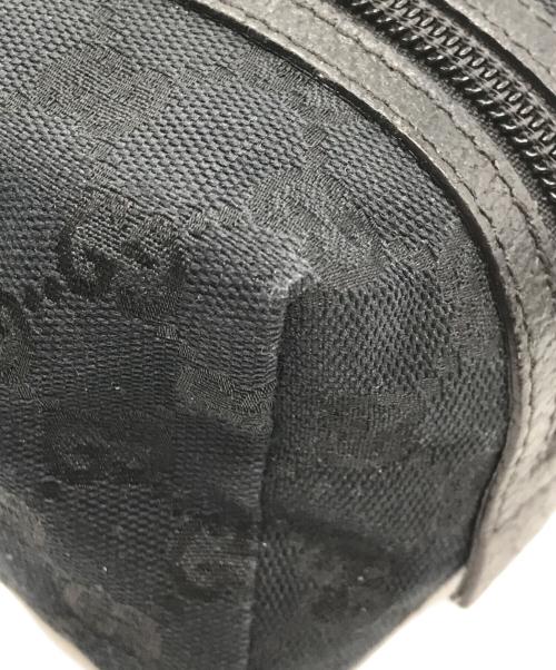 GUCCI（グッチ）GUCCI (グッチ) GGキャンバスポーチ ブラックの古着・服飾アイテム