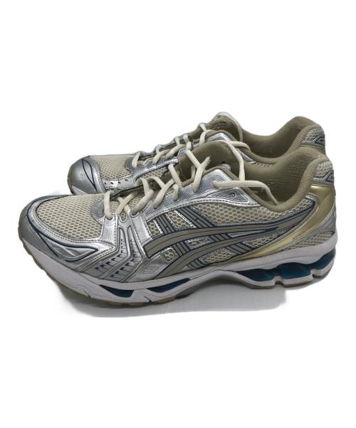 asics（アシックス）asics (アシックス) GEL-KAYANO 14 グレー×ベージュ サイズ:30cmの古着・服飾アイテム