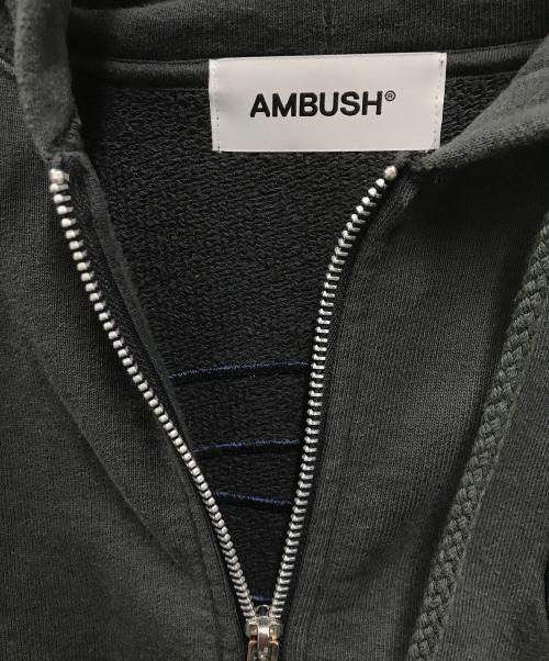 AMBUSH（アンブッシュ）AMBUSH (アンブッシュ) ロゴパーカー グレー サイズ:XSの古着・服飾アイテム