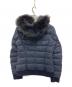 HERNO (ヘルノ) ファー付きダウンジャケット ネイビー サイズ:SIZE 42：25000円