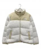 THE NORTH FACEザ ノース フェイス）の古着「SHERPA NUPTSE JACKET」｜ホワイト×ベージュ