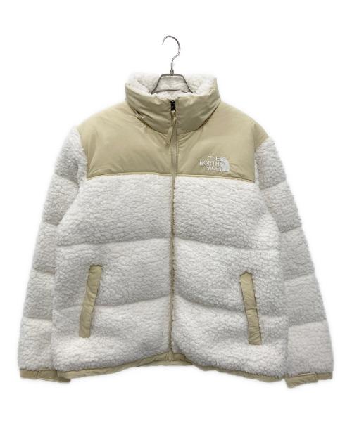 THE NORTH FACE（ザ ノース フェイス）THE NORTH FACE (ザ ノース フェイス) SHERPA NUPTSE JACKET ホワイト×ベージュ サイズ:L 未使用品の古着・服飾アイテム
