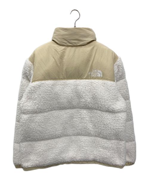 THE NORTH FACE（ザ ノース フェイス）THE NORTH FACE (ザ ノース フェイス) SHERPA NUPTSE JACKET ホワイト×ベージュ サイズ:L 未使用品の古着・服飾アイテム