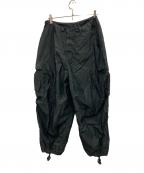 Needlesニードルズ）の古着「カーゴヒザデルパンツ」｜ブラック