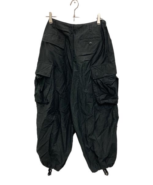 Needles（ニードルズ）Needles (ニードルズ) カーゴヒザデルパンツ ブラック サイズ:Sの古着・服飾アイテム