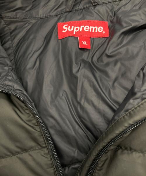 SUPREME（シュプリーム）SUPREME (シュプリーム) Micro Down Half Zip Hooded Pullover ブラック サイズ:XLの古着・服飾アイテム
