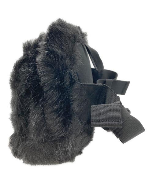 SUPREME（シュプリーム）Supreme (シュプリーム) THE NORTH FACE (ザ ノース フェイス) Faux Fur Waist Bag ブラック 未使用品の古着・服飾アイテム