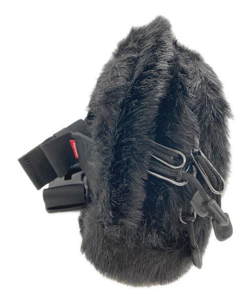 SUPREME（シュプリーム）Supreme (シュプリーム) THE NORTH FACE (ザ ノース フェイス) Faux Fur Waist Bag ブラック 未使用品の古着・服飾アイテム
