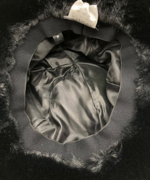 KANGOL（カンゴール）KANGOL (カンゴール) Mastermind JAPAN (マスターマインド ジャパン) ファーハット ブラック 未使用品の古着・服飾アイテム