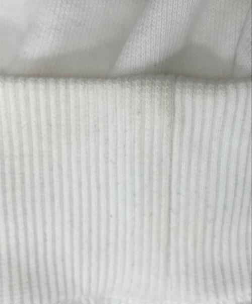 Saint Laurent Paris（サンローランパリ）Saint Laurent Paris (サンローランパリ) ロゴプルオーバーパーカー ホワイト サイズ:Sの古着・服飾アイテム