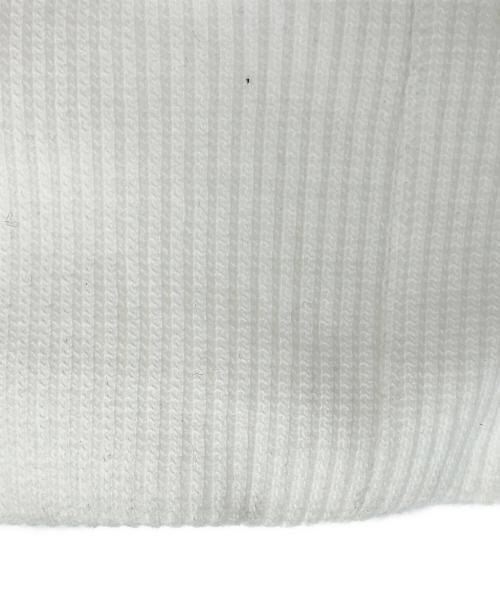 Saint Laurent Paris（サンローランパリ）Saint Laurent Paris (サンローランパリ) ロゴプルオーバーパーカー ホワイト サイズ:Sの古着・服飾アイテム