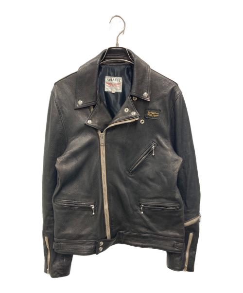 Lewis Leathers（ルイスレザース）Lewis Leathers (ルイスレザース) AVIAKIT CYCLONE SHEEPSKIN  JKT ブラック サイズ:42の古着・服飾アイテム