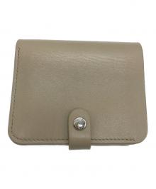 STANDARD SUPPLY（スタンダードサプライ）の古着「BILLFOLD FLAP WALLET(ビルフォールド フラップ ウォレット)」｜ベージュ