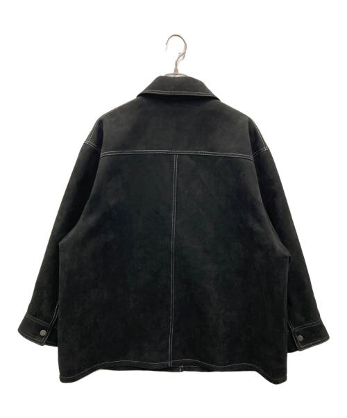 MAISON SPECIAL（メゾンスペシャル）MAISON SPECIAL (メゾンスペシャル) ヴィーガンスウェードブルゾン ブラック サイズ:FREEの古着・服飾アイテム