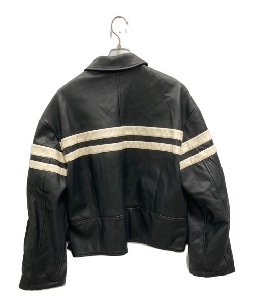 PRANK PROJECT（プランクプロジェクト）PRANK PROJECT (プランクプロジェクト) モーターサイクルフェイクレザージャケット ブラック サイズ:FREEの古着・服飾アイテム