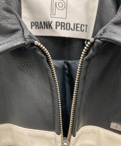 PRANK PROJECT（プランクプロジェクト）PRANK PROJECT (プランクプロジェクト) モーターサイクルフェイクレザージャケット ブラック サイズ:FREEの古着・服飾アイテム