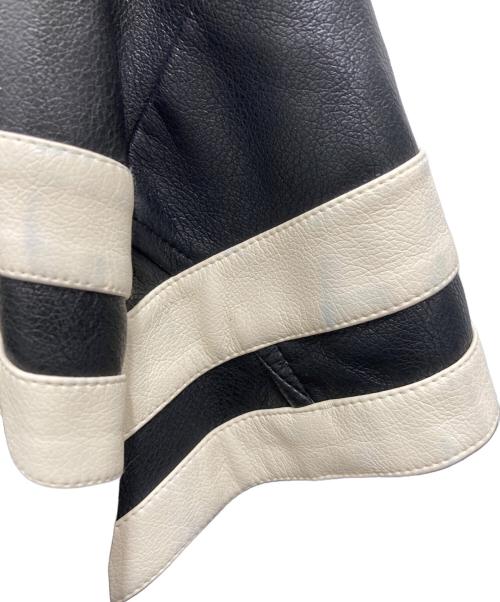 PRANK PROJECT（プランクプロジェクト）PRANK PROJECT (プランクプロジェクト) モーターサイクルフェイクレザージャケット ブラック サイズ:FREEの古着・服飾アイテム