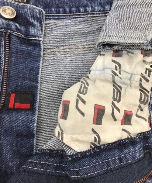 FUBU（フブ）FUBU (フブ) ［古着］デニムカーゴパンツ インディゴ サイズ:SIZE 86cm (W34)の古着・服飾アイテム