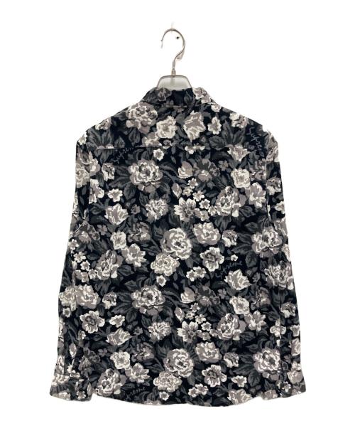 SUPREME（シュプリーム）Supreme (シュプリーム) Digi Floral Corduroy Shirt ホワイト×ブラック サイズ:Mの古着・服飾アイテム