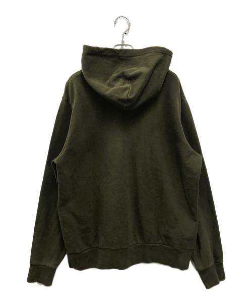 POLO RALPH LAUREN（ポロ・ラルフローレン）POLO RALPH LAUREN (ポロ・ラルフローレン) ループバック テリー フーディ カーキ サイズ:Lの古着・服飾アイテム